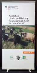 Aufsteller Schaf Ziege 19 W