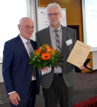 v.l.n.r. Dr. Erwin Hasenpusch, Dr. Reinhard Reents