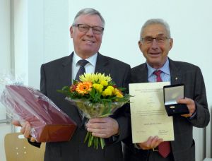 v.l.n.r. Josef Hannen, Dr. Otto-Werner Marquardt