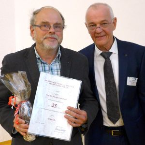 v.l.n.r. Prof. Dr. Eberhard von Borell, Dr. Erwin Hasenpusch