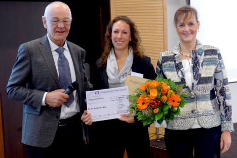 v.l.n.r. Dr. Erwin Hasenpusch, Dr. Dr. Katharina May, Dr. Bettina Bongartz